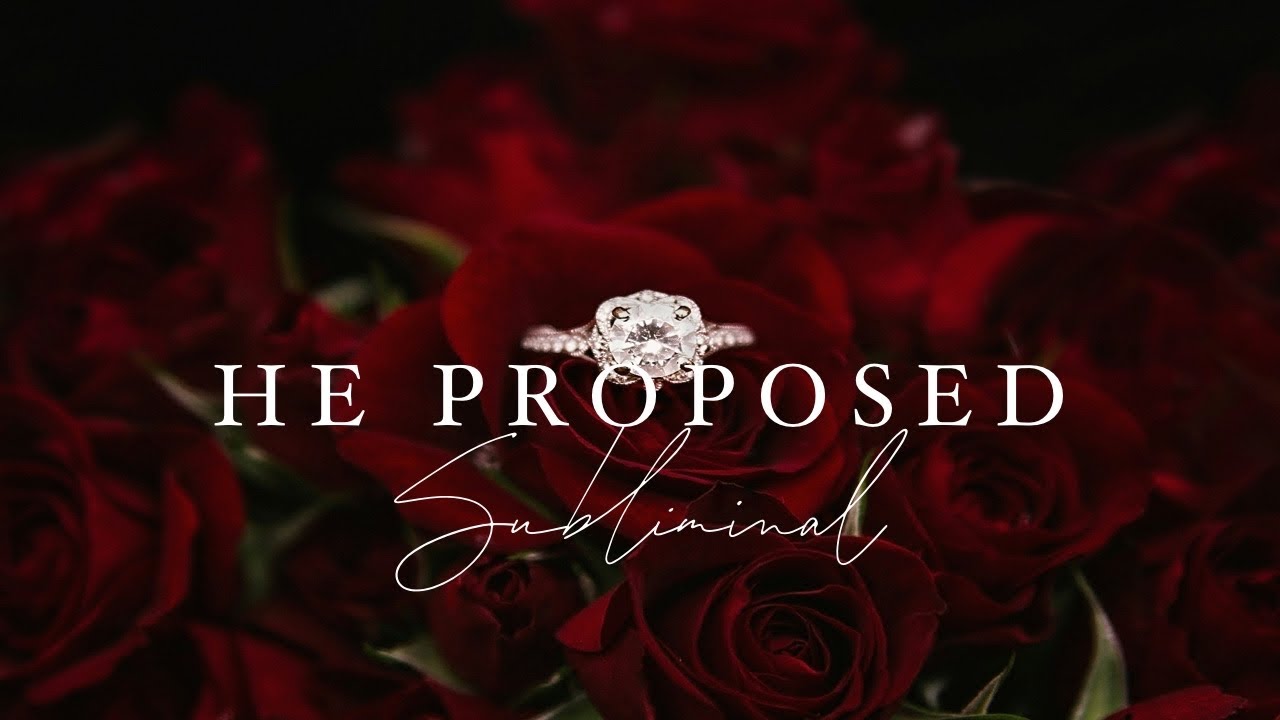 He Proposed! 💍✨ Manifest Your Dream Husband, Commitment & True Love | Sleep Subliminal 😴 