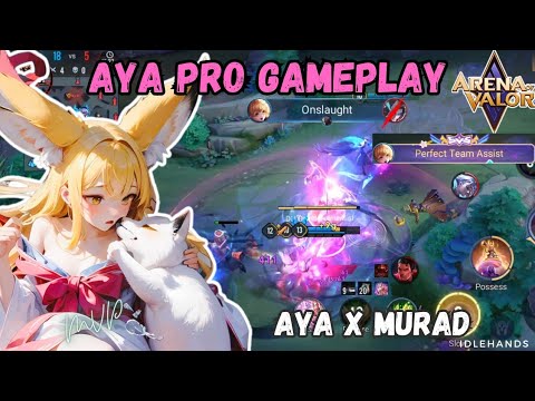 Aya Pro Gameplay|| AOV || Aya X Murad || With Sever Best Murad (@idlehands1571 )