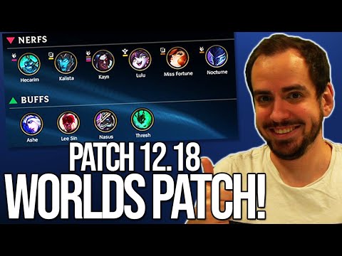 Der WICHTIGSTE Patch des Jahres -  der WORLDS Patch! | Patch Notes Rundown 12.18 von Johnny