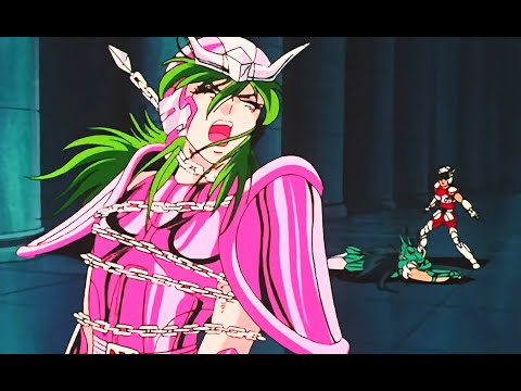 Shaka de Virgo ataca a Seiya, Shiryu y Shun  - Saint Seiya - Caballeros del Zodiaco