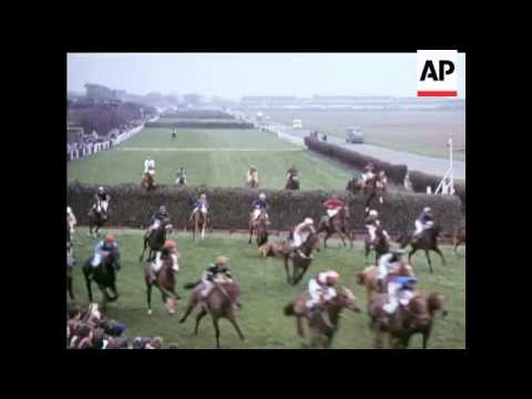 RUNNING OF THE 127TH GRAND NATIONAL - COLOUR
