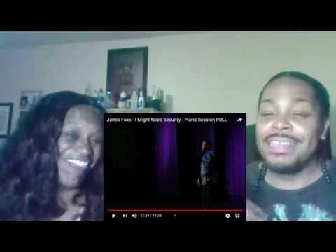 Baby Dyce MOM Reacts to - Jamie Foxx "Piano Session"