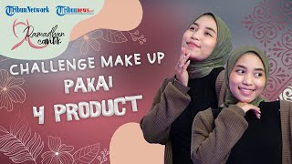 CHALLENGE Makeup Pakai 4 Produk Wardah, Natural Look Bisa buat Sekolah