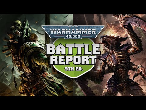 NEW Dark Angels vs Tyranids Warhammer 40k 9th Edition Battle Report Ep 77