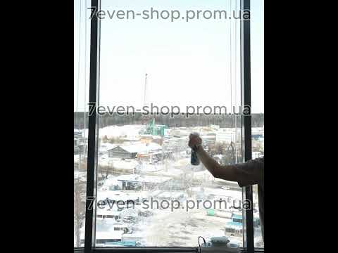 Робот для мытья окон, мойщик окон автоматический с пультом и 10 салфетками и с ИБП мойщик стеклоочиститель 5600 Па WAPS - фото 1 - id-p3000299929