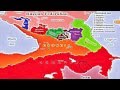 KAVKAZ MAP /// Карта Кавказа /// Republic Of Caucasus ...