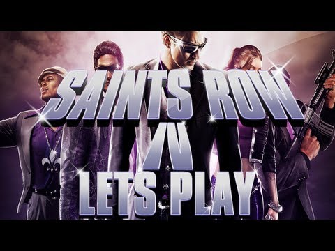 SAINTS ROW 4 | Coop Lets Play Part 1: She's a Biggun'