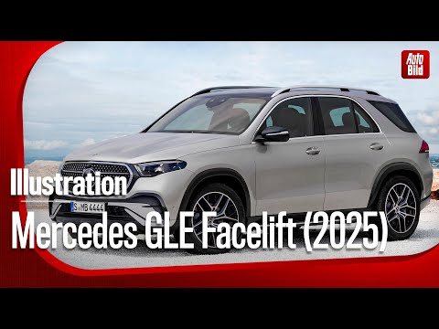 Mercedes GLE Facelift | Illustration by Bernhard Reichel