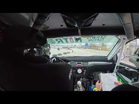 T.Jurkun/M.Kozdroń 63 rajd barbórka Lancer Evo IX os. Bemowo