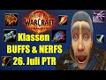 MASSIVE PTR Klassen Buffs und Nerfs am 26. Juli | WoW 11.2 TWW Season 3