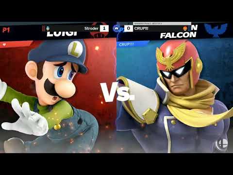 The Smash Lab 200 Winners Finals - Stroder (Luigi) vs CRUP!!! (Falcon, Ganon)