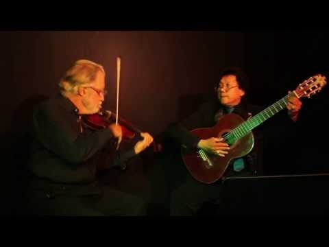 Centone di Sonate - Sonata 1 - N. Paganini - Lianto Tjahjoputro (Guitar) & Robert Brown (violin)