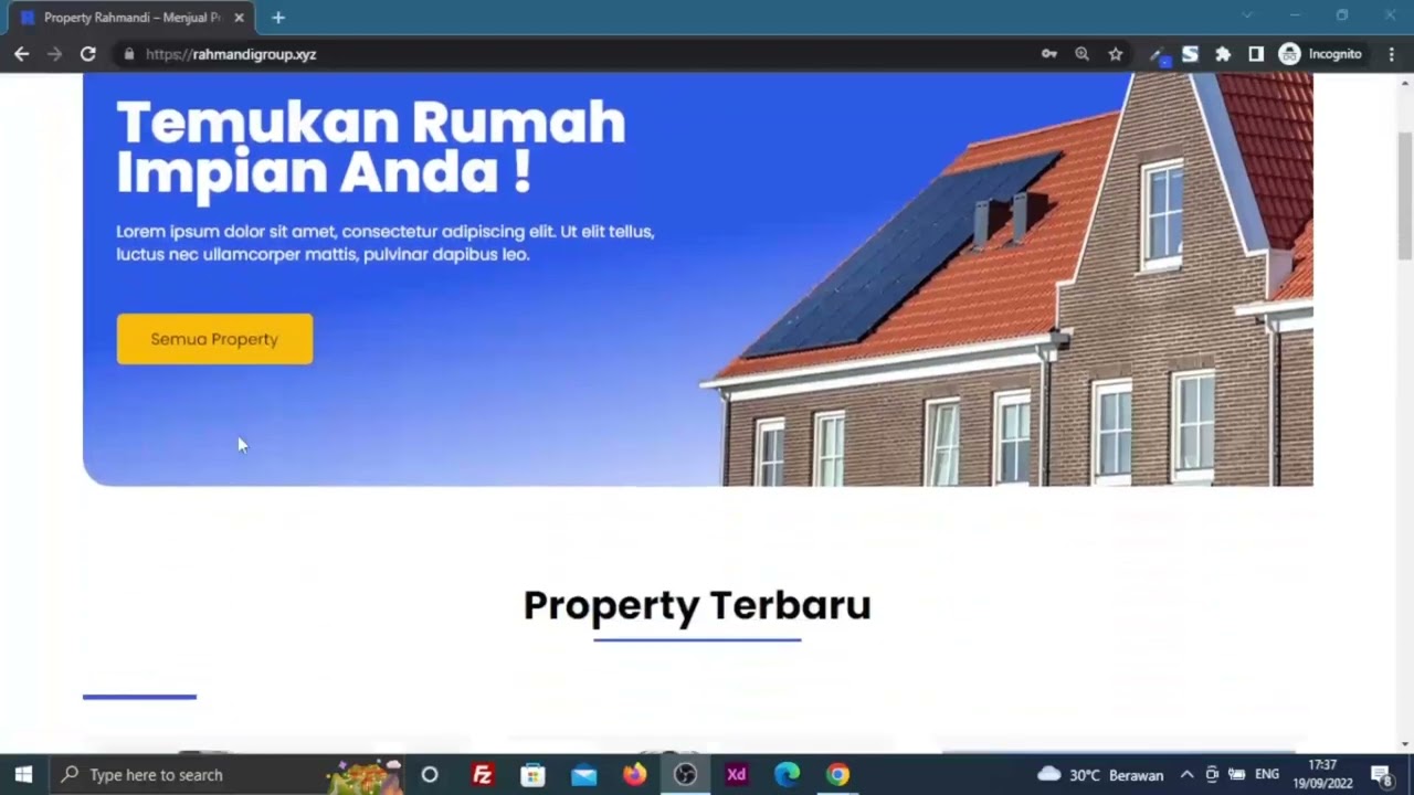 Website yang akan dibuat