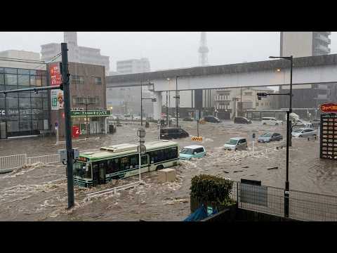 Central Japan Underwater! Heavy Rain in Nagoya Turns Streets Into Rivers, 1.9M Ordered To Evacuate