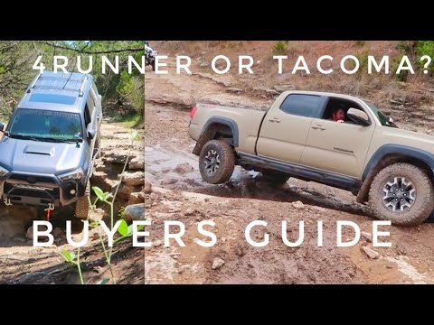 4Runner VS Tacoma - Which Should YOU Buy? - Complete Buyers Guide
