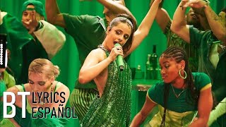 Download lagu Camila Cabello - Bam Bam ft. Ed Sheeran (The Late Late Show with James Corden) (Lyrics   Español) mp3