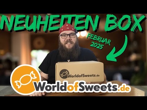 World Of Sweets Neuheitenbox Februar 2025 Unboxing & Taste-Test / Milford Red Band Jol's uvm!