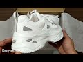 skechers d lites 4.0 fresh diva white gray shoes for women unboxing