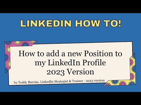 Adding a New entry/role for the same company on your LinkedIn ...