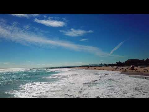 Surfing in Miami Beach