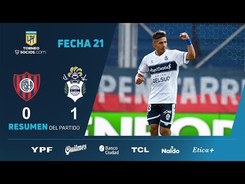 #TorneoSocios | Fecha 21 | resumen de San Lorenzo - Gimnasia