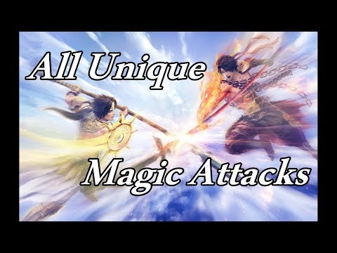 Warriors Orochi 4 All Special Attacks | Unique Magics [NO HUD]