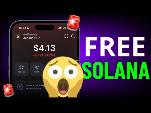 How To Claim Free $100 Solana To Your Phantom Wallet - Free Solana Trick