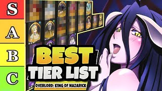 [ Overlord: King of Nazarick ] Global Best Tier List &amp; Gameplay Tips!
