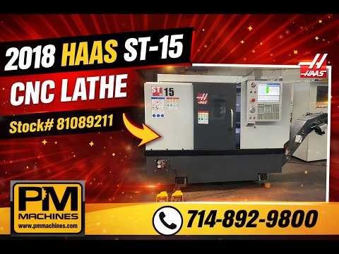2018 HAAS ST-15 CNC Lathes | PM Machines (1)