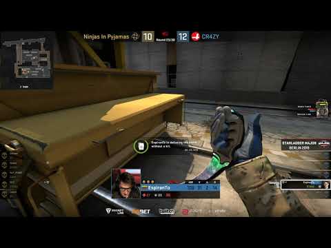 Espiranto vs NİP l DEAGLE CLUTCH / CSGO 2019 MAJOR