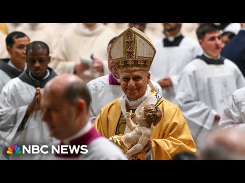 Full video: Pope Leo leads Christmas Eve Midnight Mass from the Vatican