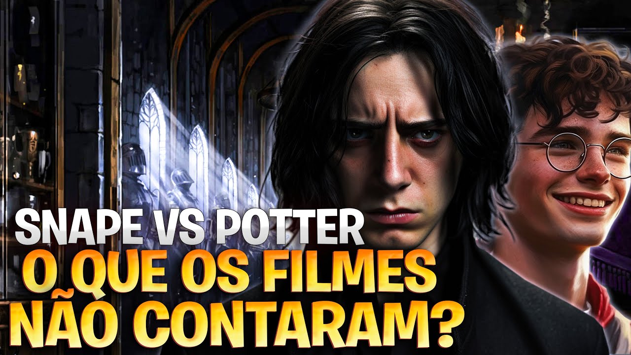 SEVERO SNAPE VS TIAGO POTTER: A VERDADEIRA HISTÓRIA POR TRÁS DESSA RIVALIDADE