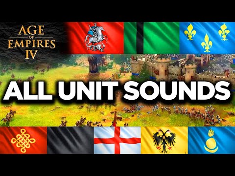 Age Of Empires 4 - All Unit Sounds