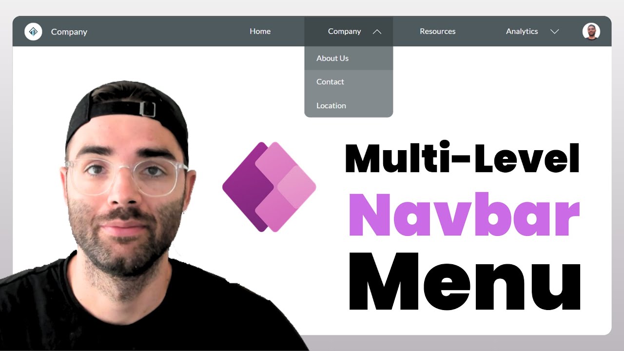 Multi-Level Navbar Menu in Power Apps