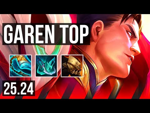 GAREN vs DARIUS (TOP) | Good KDA: 14/1/6 | KR Master | 25.24
