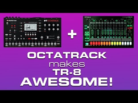 TR8 + Octatrack = Perfect Match (Late Night Tips)
