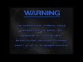 20th Century Fox Home Entertainment Warning Screen 1982 1987 Australia