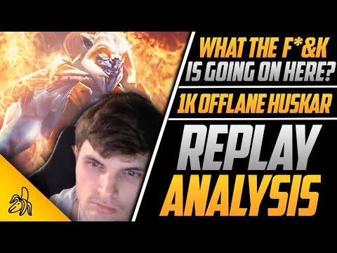The Most Absurd Replay Analysis I've Ever Done | 1k Offlane Huskar