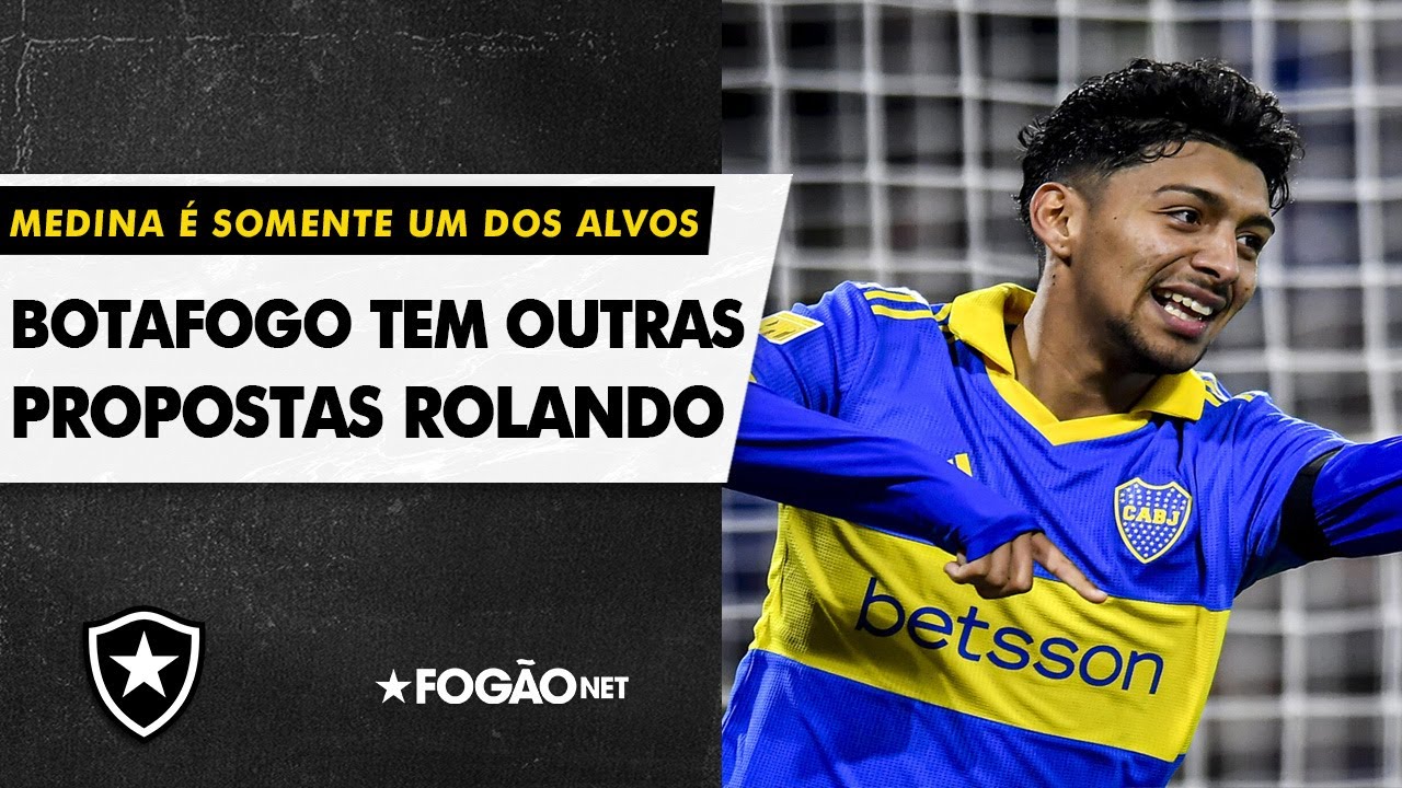 VÍDEO | Não é só Cristian Medina: Botafogo tem negociações com mais jogadores VÍDEO | Não é só Cristian Medina: Botafogo tem negociações com mais jogadores