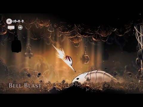Hollow Knight: Silksong taming the Precious Bell Beast!