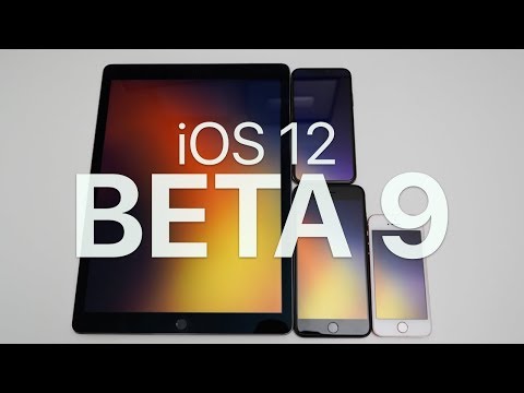 iOS 12 Beta 9 - What's New? Video