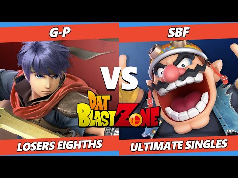 DAT BlastZone 32 Top 8 - G-P (Ike) Vs. SBF (Wario) SSBU Ultimate Tournament