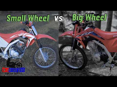 CRF125F vs CRF125FB [Small Wheel vs Big Wheel] EVERY Difference?