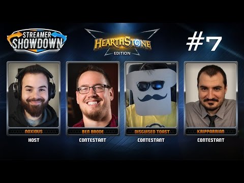 Streamer Showdown #7 Hearthstone (feat. Kripparrian, Ben Brode, Disguised Toast, & Noxious)