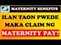 SSS MATERNITY BENEFITS EXPIRATION PWEDE PA BA MAG CLAIM KAHIT 7 YEARS OLD NA ANG ANAK