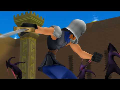Kingdom Hearts Birth by Sleep Final Mix Theater Mode Scene 145- An Important Match