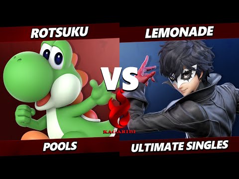 Kagaribi 11 - Rotsuku (Yoshi) Vs. Lemonade (Joker) Smash Ultimate - SSBU
