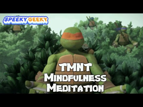 The Zen Geek | 5 Minute TMNT Themed Mindfulness Meditation | Be Present | Calm In The Turtle Lair