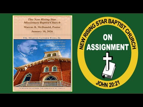 Sunday Worship (1/18/26) Service. 1 Peter 2:1-3 "Grow in Gods Word" - TNRSMBC-FWTX