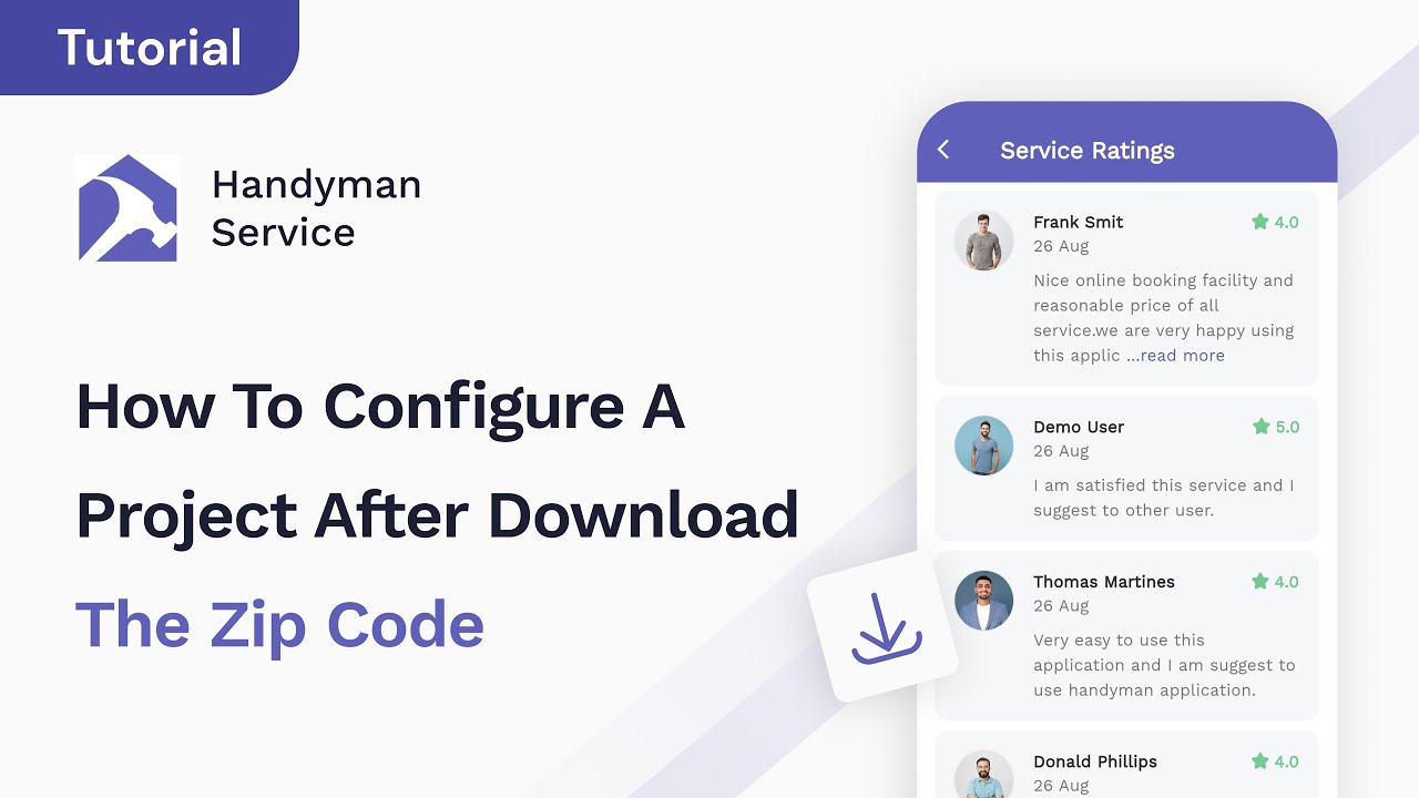 Configuring a Downloaded Zip Code Project: A Step-by-Step Guide for Developers | Iqonic Design